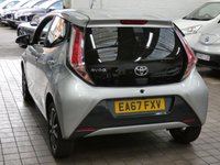 USED 2017 67 TOYOTA AYGO 1.0 VVT-i x-style Hatchback 5dr Petrol Manual Euro 6 (68 ps) NICE TIDY EXAMPLE AIR CON BLUETOOTH REAR CAMERA CRUISE CONTROL 3 OWNERS SERVICE WARRANTY