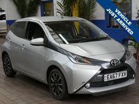 USED 2017 67 TOYOTA AYGO 1.0 VVT-i x-style Hatchback 5dr Petrol Manual Euro 6 (68 ps) NICE TIDY EXAMPLE AIR CON BLUETOOTH REAR CAMERA CRUISE CONTROL 3 OWNERS SERVICE WARRANTY