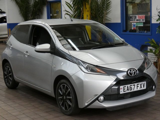2017 67 Toyota Aygo 1.0 VVT-i x-style Hatchback 5dr Petrol Manual Euro 6 (68 ps)