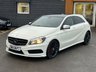 USED 2014 14 MERCEDES-BENZ A-CLASS 1.5 A180 CDI AMG Sport Hatchback 5dr Diesel Manual Euro 5 (s/s) (109 ps) BLACK ALLOYS * HALF LEATHER
