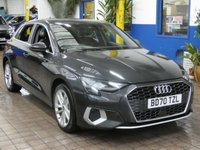 USED 2021 70 AUDI A3 1.4 TFSIe 40 Sport Sportback 5dr Petrol Plug-in Hybrid S Tronic Euro 6 (s/s) 13kWh (204 ps) SAT NAV LEATHER CRUISE CONTROL PARKING SENSORS 1 OWNER EXCELLENT SERVICE HISTORY WARRANTY