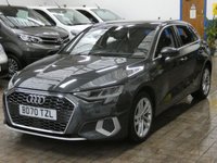 USED 2021 70 AUDI A3 1.4 TFSIe 40 Sport Sportback 5dr Petrol Plug-in Hybrid S Tronic Euro 6 (s/s) 13kWh (204 ps) SAT NAV LEATHER CRUISE CONTROL PARKING SENSORS 1 OWNER EXCELLENT SERVICE HISTORY WARRANTY