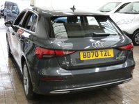 USED 2021 70 AUDI A3 1.4 TFSIe 40 Sport Sportback 5dr Petrol Plug-in Hybrid S Tronic Euro 6 (s/s) 13kWh (204 ps) SAT NAV LEATHER CRUISE CONTROL PARKING SENSORS 1 OWNER EXCELLENT SERVICE HISTORY WARRANTY