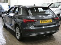 USED 2021 70 AUDI A3 1.4 TFSIe 40 Sport Sportback 5dr Petrol Plug-in Hybrid S Tronic Euro 6 (s/s) 13kWh (204 ps) SAT NAV LEATHER CRUISE CONTROL PARKING SENSORS 1 OWNER EXCELLENT SERVICE HISTORY WARRANTY