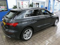 USED 2021 70 AUDI A3 1.4 TFSIe 40 Sport Sportback 5dr Petrol Plug-in Hybrid S Tronic Euro 6 (s/s) 13kWh (204 ps) SAT NAV LEATHER CRUISE CONTROL PARKING SENSORS 1 OWNER EXCELLENT SERVICE HISTORY WARRANTY