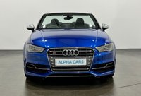 USED 2014 14 AUDI S3 2.0 TFSI Cabriolet 2dr Petrol S Tronic quattro Euro 6 (s/s) (300 ps) High Specification TFSI Quattro Euro 6 Nappa Leather Sports Seats , Heated Neck Scarf, Cruise Control,Wind Deflector, Striking Sepang Blue,