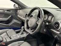 USED 2014 14 AUDI S3 2.0 TFSI Cabriolet 2dr Petrol S Tronic quattro Euro 6 (s/s) (300 ps) High Specification TFSI Quattro Euro 6 Nappa Leather Sports Seats , Heated Neck Scarf, Cruise Control,Wind Deflector, Striking Sepang Blue,