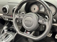 USED 2014 14 AUDI S3 2.0 TFSI Cabriolet 2dr Petrol S Tronic quattro Euro 6 (s/s) (300 ps) High Specification TFSI Quattro Euro 6 Nappa Leather Sports Seats , Heated Neck Scarf, Cruise Control,Wind Deflector, Striking Sepang Blue,