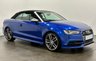 USED 2014 14 AUDI S3 2.0 TFSI Cabriolet 2dr Petrol S Tronic quattro Euro 6 (s/s) (300 ps) High Specification TFSI Quattro Euro 6 Nappa Leather Sports Seats , Heated Neck Scarf, Cruise Control,Wind Deflector, Striking Sepang Blue,