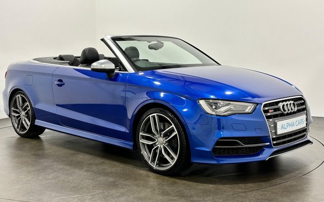 2014 14 Audi S3 2.0 TFSI Cabriolet 2dr Petrol S Tronic quattro Euro 6 (s/s) (300 ps)