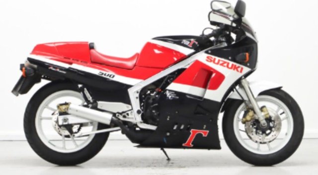 1987 E Suzuki Rg 500 Sports 2 Stroke Classic