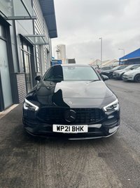 USED 2021 21 MERCEDES-BENZ CLA 1.3 CLA180 AMG Line Coupe 4dr Petrol 7G-DCT Euro 6 (s/s) (136 ps) 