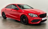 USED 2018 67 MERCEDES-BENZ CLA 2.1 CLA220d AMG Line Coupe 4dr Diesel 7G-DCT Euro 6 (s/s) (177 ps) Stylish CLA 2.1 220D High Gloss Red, AMG Alloy Wheels, Leather / Alcantara