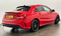 USED 2018 67 MERCEDES-BENZ CLA 2.1 CLA220d AMG Line Coupe 4dr Diesel 7G-DCT Euro 6 (s/s) (177 ps) Stylish CLA 2.1 220D High Gloss Red, AMG Alloy Wheels, Leather / Alcantara