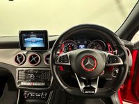 USED 2018 67 MERCEDES-BENZ CLA 2.1 CLA220d AMG Line Coupe 4dr Diesel 7G-DCT Euro 6 (s/s) (177 ps) Stylish CLA 2.1 220D High Gloss Red, AMG Alloy Wheels, Leather / Alcantara