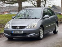 USED 2005 05 HONDA CIVIC 1.6 i-VTEC Executive Hatchback 5dr Petrol Manual (157 g/km, 108 bhp) 