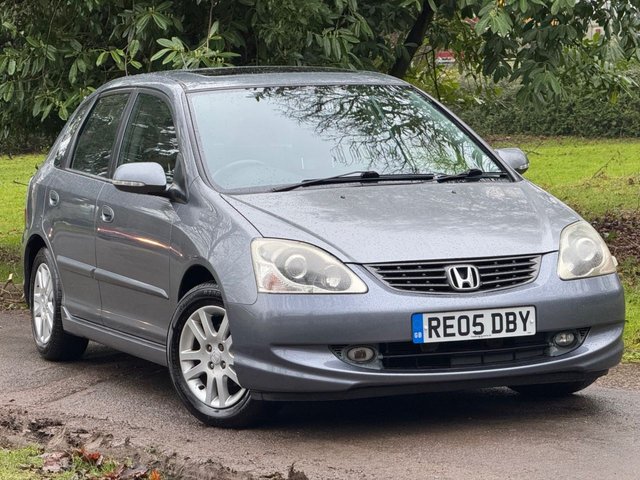 2005 05 Honda Civic 1.6 i-VTEC Executive Hatchback 5dr Petrol Manual (157 g/km, 108 bhp)
