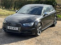 USED 2015 15 AUDI S3 2.0 TFSI Hatchback 3dr Petrol Manual quattro Euro 6 (s/s) (300 ps) NICE SPEC EXAMPLE