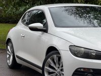 USED 2009 09 VOLKSWAGEN SCIROCCO 2.0 TSI GT Hatchback 3dr Petrol Manual Euro 4 (200 ps) 