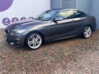 USED 2017 17 BMW 2 SERIES 1.5 218i M Sport Coupe 2dr Petrol Manual Euro 6 (s/s) (136 ps) FULL HISTORY + 2 KEYS + NI CAR