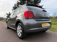 USED 2013 63 VOLKSWAGEN POLO 1.2 Match Edition Hatchback 5dr Petrol Manual Euro 5 (60 ps) 10 STAMPS IN THE SERVICE BOOK-DAB