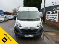 USED 2019 68 CITROEN RELAY 2.0 BlueHDi 35 Enterprise Panel Van 5dr Diesel Manual L2 High Roof Euro 6 (130 ps) 