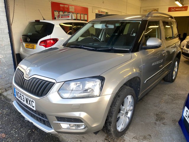 2014 63 Skoda Yeti 2.0 TDI SE SUV 5dr Diesel Manual Euro 5 (110 ps)
