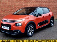 USED 2019 19 CITROEN C3 1.2 PureTech Flair Hatchback 5dr Petrol Manual Euro 6 (s/s) (82 ps) 