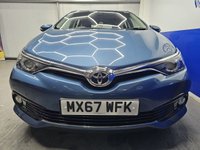 USED 2017 67 TOYOTA AURIS 1.2 VVT-i Business Edition Hatchback 5dr Petrol Manual Euro 6 (s/s) (Safety Sense) (116 ps) Reverse Camera, Cruise Control, Satellite Navigation
