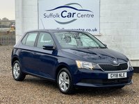 USED 2018 18 SKODA FABIA 1.0 TSI SE Hatchback 5dr Petrol Manual Euro 6 (s/s) (110 ps) www.suffolkcarcentre.co.uk - Located at Lowestoft