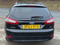 USED 2013 63 FORD MONDEO 1.6 TDCi ECOnetic Zetec Business Edition Estate 5dr Diesel Manual Euro 5 (s/s) (115 ps) LOW &pound;35 ROAD TAX EXCELLENT 7O+MPG