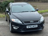 USED 2013 63 FORD MONDEO 1.6 TDCi ECOnetic Zetec Business Edition Estate 5dr Diesel Manual Euro 5 (s/s) (115 ps) LOW &pound;35 ROAD TAX EXCELLENT 7O+MPG