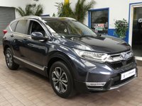 USED 2021 21 HONDA CR-V 2.0 h i-MMD SR SUV 5dr Petrol Hybrid eCVT 4WD Euro 6 (s/s) (184 ps) SAT NAV HEATED LEATHER SEATS RAR VIEW CAMERA CRUISE CONTROL PARKING SENSORS 1 OWNER SERVICE HISTORY WARRANTY