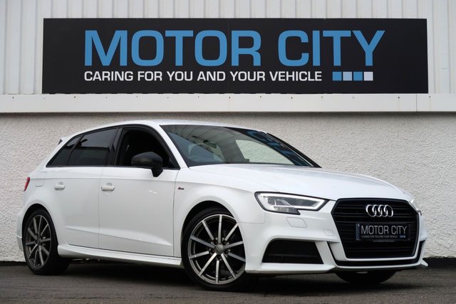 2018 18 AUDI A3 1.5 TFSI CoD Black Edition Sportback 5dr Petrol S Tronic Euro 6 (s/s) (150 ps) PETROL AUTO BLACK EDITION