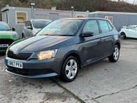 USED 2017 67 SKODA FABIA 1.0 SE Hatchback 5dr Petrol Manual Euro 6 (s/s) (75 ps) 