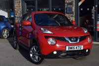 USED 2015 15 NISSAN JUKE 1.6 Tekna SUV 5dr Petrol XTRON Euro 6 (117 ps) 6 MONTHS RAC PLATINUM WARRANTY