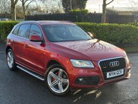 USED 2014 14 AUDI Q5 2.0 TDI S line Plus SUV 5dr Diesel S Tronic quattro Euro 5 (s/s) (177 ps) 