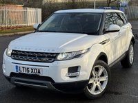USED 2015 15 LAND ROVER RANGE ROVER EVOQUE 2.2 SD4 Pure Tech SUV 5dr Diesel Auto 4WD Euro 5 (s/s) (190 ps) 