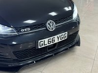 USED 2016 66 VOLKSWAGEN GOLF 2.0 TDI BlueMotion Tech GTD Hatchback 5dr Diesel DSG Euro 6 (s/s) (184 ps) FSH + CAMBELT@ 55K & DSG OIL @ 53K + APPLE CAR PLAY + FULL AERO KIT!