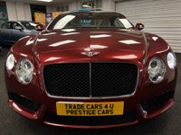 USED 2012 62 BENTLEY CONTINENTAL 4.0 V8 GT Coupe 2dr Petrol Auto 4WD Euro 5 (507 ps) UK DELIVERY FLAT FEE &pound;175 (SUBJECT TO DEAL) *OVER 100 IMAGES ON OUR WEBSITE*BESPOKE FINANCE ARRANGED*PART EXCHANGE WELCOME*ALL VEHICLES HPI CLEAR