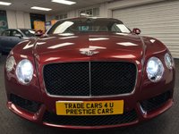 USED 2012 62 BENTLEY CONTINENTAL 4.0 V8 GT Coupe 2dr Petrol Auto 4WD Euro 5 (507 ps) UK DELIVERY FLAT FEE &pound;175 (SUBJECT TO DEAL) *OVER 100 IMAGES ON OUR WEBSITE*BESPOKE FINANCE ARRANGED*PART EXCHANGE WELCOME*ALL VEHICLES HPI CLEAR