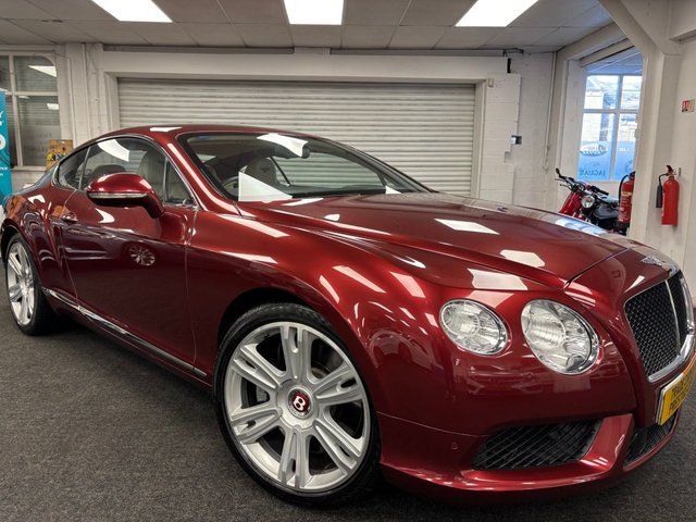2012 62 Bentley Continental 4.0 V8 GT Coupe 2dr Petrol Auto 4WD Euro 5 (507 ps)