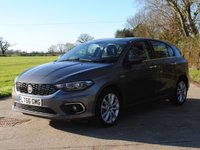 USED 2016 66 FIAT TIPO 1.4 T-Jet Lounge Hatchback 5dr Petrol Manual Euro 6 (s/s) (120 bhp) www.suffolkcarcentre.co.uk - Located at Ilketshall