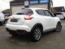 USED 2017 17 NISSAN JUKE 1.5 dCi Tekna SUV 5dr Diesel Manual Euro 6 (s/s) (110 ps) Finished in STORM WHITE MET with contrasting BLACK HEATED LEATHER trim. The Nissan Juke first appeared in 2010 and has remained a favourite with its eye catching looks. Ideal Mid Sized family car. Features include Low Mileage, 2 Keys, Sat Nav, Heated Leather, DAB Radio, 360 Cameras, B/Tooth, Front Fogs, Alloys Cruise, Air Con and much more. Serviced at 2588 miles, 4650 miles, 6068 miles, 16999 miles, 25298 miles and at 39464 miles.