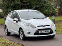 USED 2012 12 FORD FIESTA 1.25 Zetec Hatchback 3dr Petrol Manual (129 g/km, 81 bhp) 
