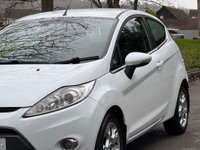 USED 2012 12 FORD FIESTA 1.25 Zetec Hatchback 3dr Petrol Manual (129 g/km, 81 bhp) 