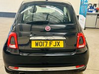 USED 2017 17 FIAT 500 1.2 Lounge Panoramic Hatchback 3dr Petrol Manual Euro 6 (s/s) (69 bhp) ULEZ EURO 6 1 PREVIOUS OWNER