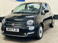 USED 2017 17 FIAT 500 1.2 Lounge Panoramic Hatchback 3dr Petrol Manual Euro 6 (s/s) (69 bhp) ULEZ EURO 6 1 PREVIOUS OWNER