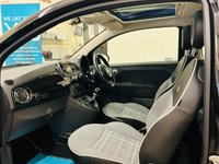 USED 2017 17 FIAT 500 1.2 Lounge Panoramic Hatchback 3dr Petrol Manual Euro 6 (s/s) (69 bhp) ULEZ EURO 6 1 PREVIOUS OWNER