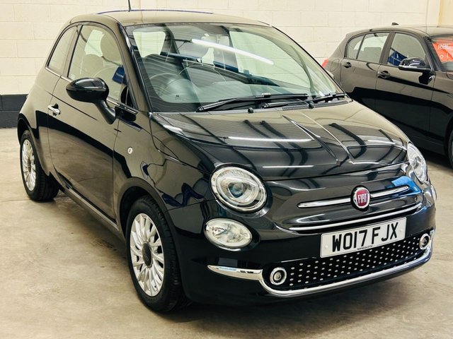 2017 17 Fiat 500 1.2 Lounge Panoramic Hatchback 3dr Petrol Manual Euro 6 (s/s) (69 bhp)